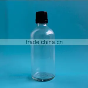 Transparent 100ml Essential Oil Bottle Plastic Screw Cap thumbnail-1