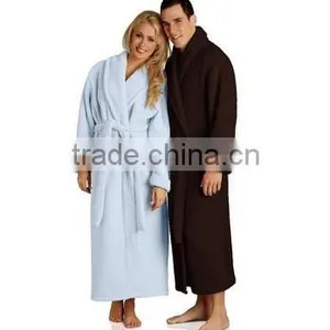 Wholesale Plush Microfiber Bathrobe thumbnail-3