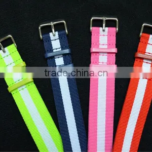 2016 22mm Colourful Nato Strap Wrist Band Nylon Band Comfortable . thumbnail-1