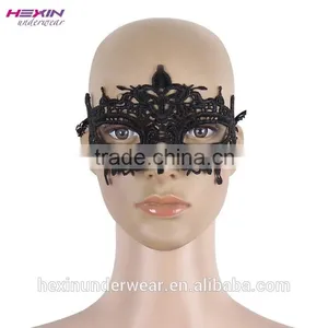 Half Lace Black Mask New Design Fashion Party Eye Mask thumbnail-6