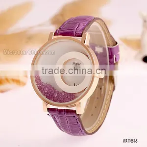 Elegant Factory Price Green Quicksand Watch thumbnail-3