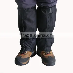 Black Waterproof Walking Hiking Gaiter Cover Climbing Hunting Snow Legging Gaiters Outdoor Equipment thumbnail-4