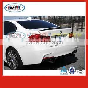 Wholesale 3 Series P Style Rear Trunk Lip Wing Spoiler FOR Bmw F30 Bodykit Carbon Fiber 2012 thumbnail-5
