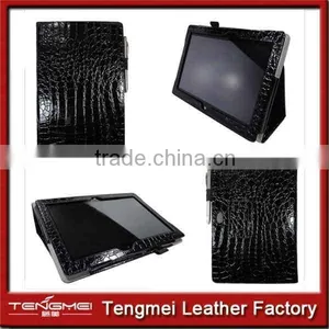 Crocodile Pattern pu Leather Case Stand Cover For Asus Tab ME400C thumbnail-1