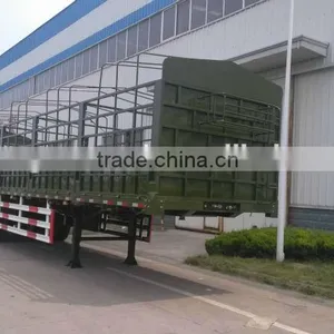 CSAC 3 Axle Transport Poultry Fence or Grid Semi Truck Trailer thumbnail-4