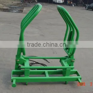 Tractor Round Bale Gripper Hydrulic Bale Gripper for Front End Loader Forklift Attachment thumbnail-4