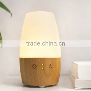 WOODEN AROMA DIFFUSER WITH GLASS COVER thumbnail-4