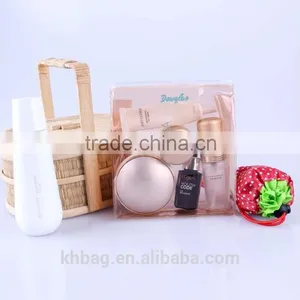 Wholesale Gift Beautiful Promotional Custom Travel Transparent Gift Cosmetic Bag thumbnail-1