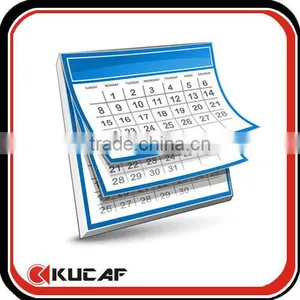 Tear Off Calendar 2016 Custom Logo/ Design thumbnail-1