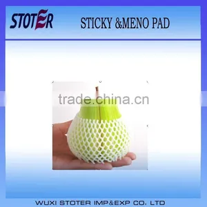 2014 HOT Sale 3D Fruit Sticky Note Pear Sticky Note & Memo Pad thumbnail-1