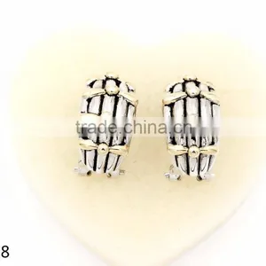 2016 Juyuan Double Color Plated Whole Sales Earrings thumbnail-2