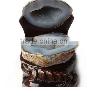 Wholesale Brazilian Amethyst Agate Geode / Kinds of Natural Amethyst Agate Geode thumbnail-2