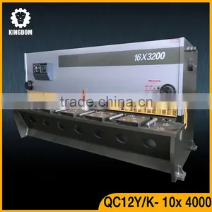 Kingdom Cnc Sheet Iron Metal Stainless Steel Cutting Machine Shear Plate thumbnail-1