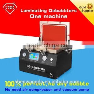 2016 HOT TBK-408 Laminating and Remove Bubble 2 in 1 Machine With Buil-in Air Compressor and Vacuum Pump for Lcd Screen Repair thumbnail-2