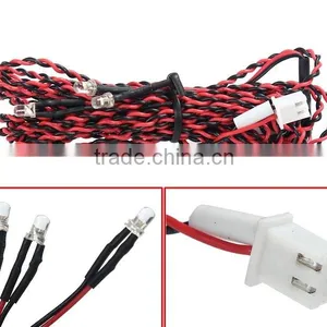 Good 14 LED Flashing Light Lamp System for RC Aircraft Plane Helicopters & Airplanes Glider Simulate thumbnail-4