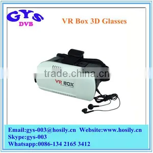 Hot Selling Head Mount Virtual Reality VR Glasses Headset VR Box 3D Glasses thumbnail-1