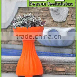 Remote Control Led Flower Pots Use in Home and Garden,plastic Vase, thumbnail-6