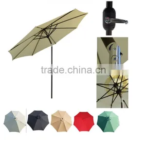 Aluminum Umbrella With Auto Tilt,outdoor Umbrella,garden Parasol Umbrella thumbnail-2
