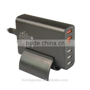 6 Ports USB qc 2.0 Quick Charger and Intelligent Smart Charger for Mobile Phone thumbnail-2