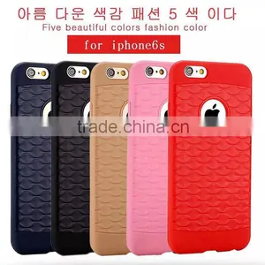 Express China Supplier Mobile Accessories Phone Case Ultra-thin TPU Case for IPhone Case 6 /6s With Wave Pattern thumbnail-6