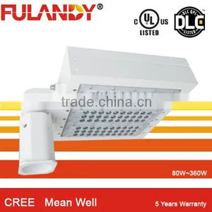 USA Shoe Box Light 150w 180w 320w 400w 480w Replacement 1000W HID HPS Light DLC UL Parking Lot Light thumbnail-1