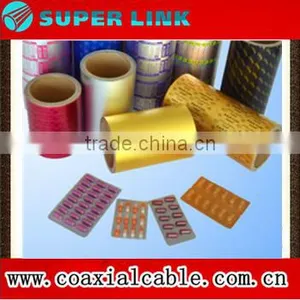 Blister Printed Aluminium Foil for Pharmaceutical Use With HSL and OP Coating thumbnail-1