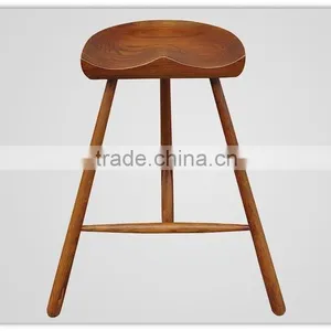 3 Legged Wooden Stool thumbnail-6