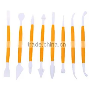 8pcs 16 Patterns Fondant Cake Gum Paste Decorating Flower Sugar Craft Modeling Tool thumbnail-2
