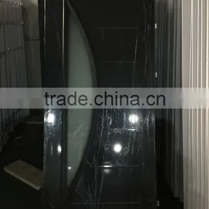 Directly Factory Sale Used Exterior Commerical French Steel Door With Toughtened Glass Made in Yongkang thumbnail-6