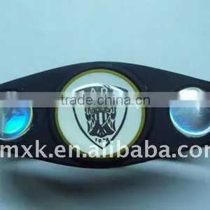 Sport Silicone Negative Ion Bracelet,wristband thumbnail-1