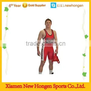 Wholesale Youth Wrestling Singlet With High Quality thumbnail-1