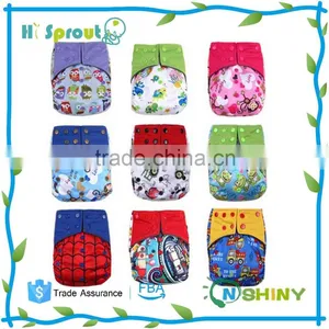 Hot Sale One Size Baby Cloth Diaper Baby Diaper Newborn Cloth Diaper thumbnail-1