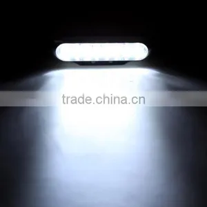 Universal White 16 LED Daytime Running Light DRL Car Fog Day Driving Lamp 2pcs thumbnail-4