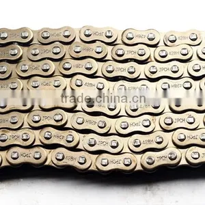428H Yellow Motorcycle Chain thumbnail-2