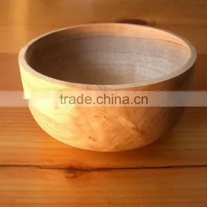 Bulk Production Beech Wooden Bowls/Beech Wooden for Food,serving,salad Bowl thumbnail-1
