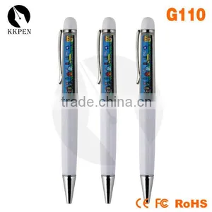 KKPEN Acrylic Barrel Floating Pen With Water Inside, Floater Pen for Business Gift thumbnail-2