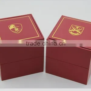 High Quality Square Packaging Box With Custom Gold Stamping Logo and Soft Pad thumbnail-2