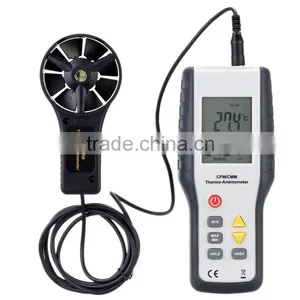 LCD Display Anemometro Thermal Imager Thermo-Anemometer Infrared Thermometer Termometro Wind Speed Estacion Meteorologica thumbnail-1