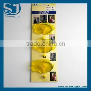 Trade Assurance Fashion Big Magic Double SIded Sucker Hook/Two Sides Big Suction For Bathroom/Magic Plastic Hook Sucker thumbnail-1