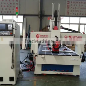 4 Axis Atc Cnc Router , 1325 ATC Cnc Router With Tilting Spindle , 4 Axis Cnc Router With ATC Spindle thumbnail-2