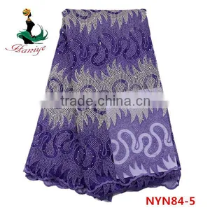 2016 Haniye Tulle Lace Fabric, African Net Lace, Wholesale African Lace Fabrics/NYN84 thumbnail-4