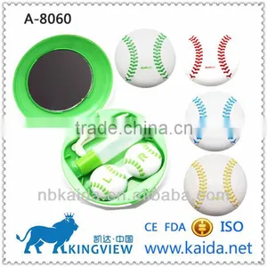 Freshlook Design Baseball Contact Lenses Case thumbnail-1