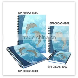 PVC Exercise Notebook,Diary Notebook,Spiral Notebook thumbnail-1