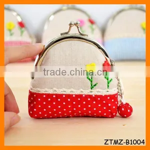 Hot Sales Fashion Lucky Cat Iron Clip Lady Coin Wallet Wholesale ZTMZ-B1004 thumbnail-1
