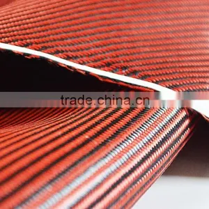 2016 Hot Sale Red Carbon Aramid Fiber Cloth thumbnail-4
