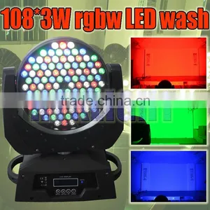 Led Moving Head 108*3W RGBW thumbnail-1