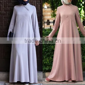 China Manufacturer Latest Design Islamic Clothing Kaftan Abaya Fashion 2015 thumbnail-5