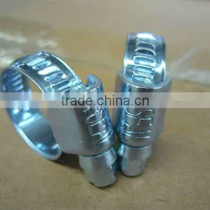 Zinc-plated Non-perforated Hose Clamp thumbnail-1