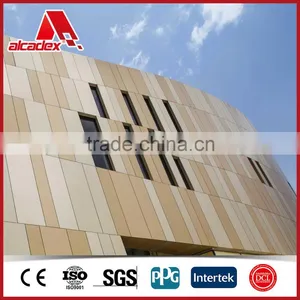 Hotel Exterior Wall Claddding Aluminum Composite Panel Acp Acm thumbnail-1