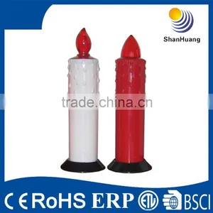 Factory Wholesale Price Waterproof Flameless Led Grave Candle thumbnail-1